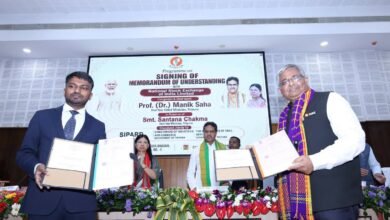 Photo of NSE के साथ तीन MoU पर साइन हुए। फाइनेंशियली जानकार और स्किल्ड ह्यूमन रिसोर्स भविष्य में इकोनॉमिक ग्रोथ की ड्राइविंग फोर्स में से एक बनेंगे: मुख्यमंत्री