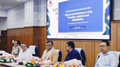 Photo of प्रज्ञा भवन में ड्रग्स की रोकथाम और रिहैबिलिटेशन पर डिस्ट्रिक्ट लेवल की वर्कशॉप हुई